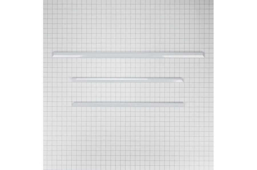 30" Slide-In Range Trim Kit, With (1) 30" L Trim Piece, (2) 20" L Trim Pieces, And Installation Instructions - White