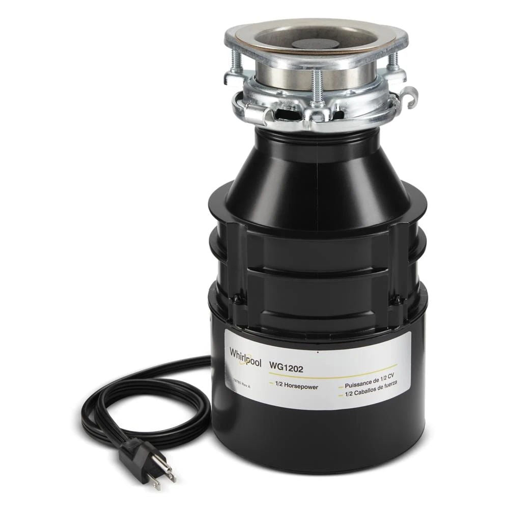 1/2 Hp In-Sink Disposer - Black