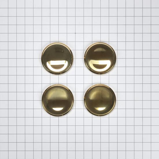 Jennair Large Burner Cap (Set Of 4) For Rise And Noir-Style Commercial Range And Rangetops - Brass