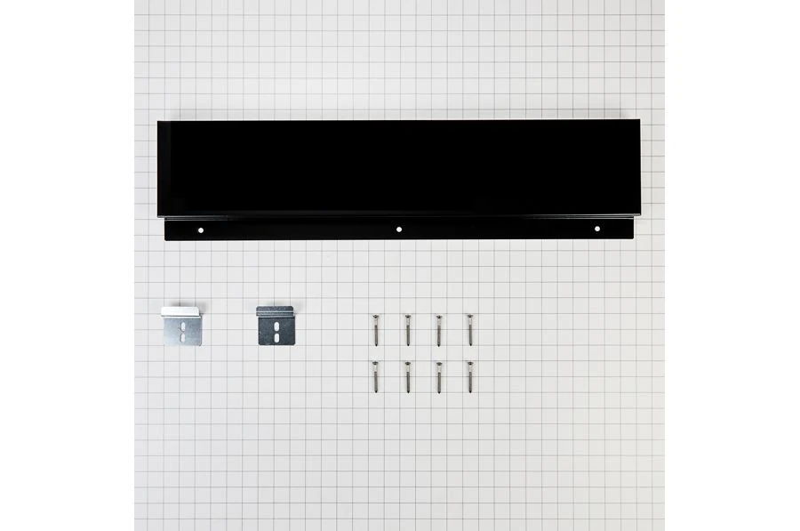 Slide-In Range Backsplash, Size: 6" H - Black