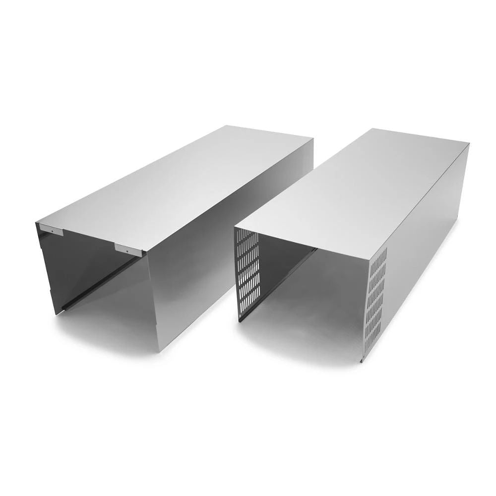 Wall Hood Chimney Extension Kit, For Ceilings Higher Than 9' - Stainless Steel