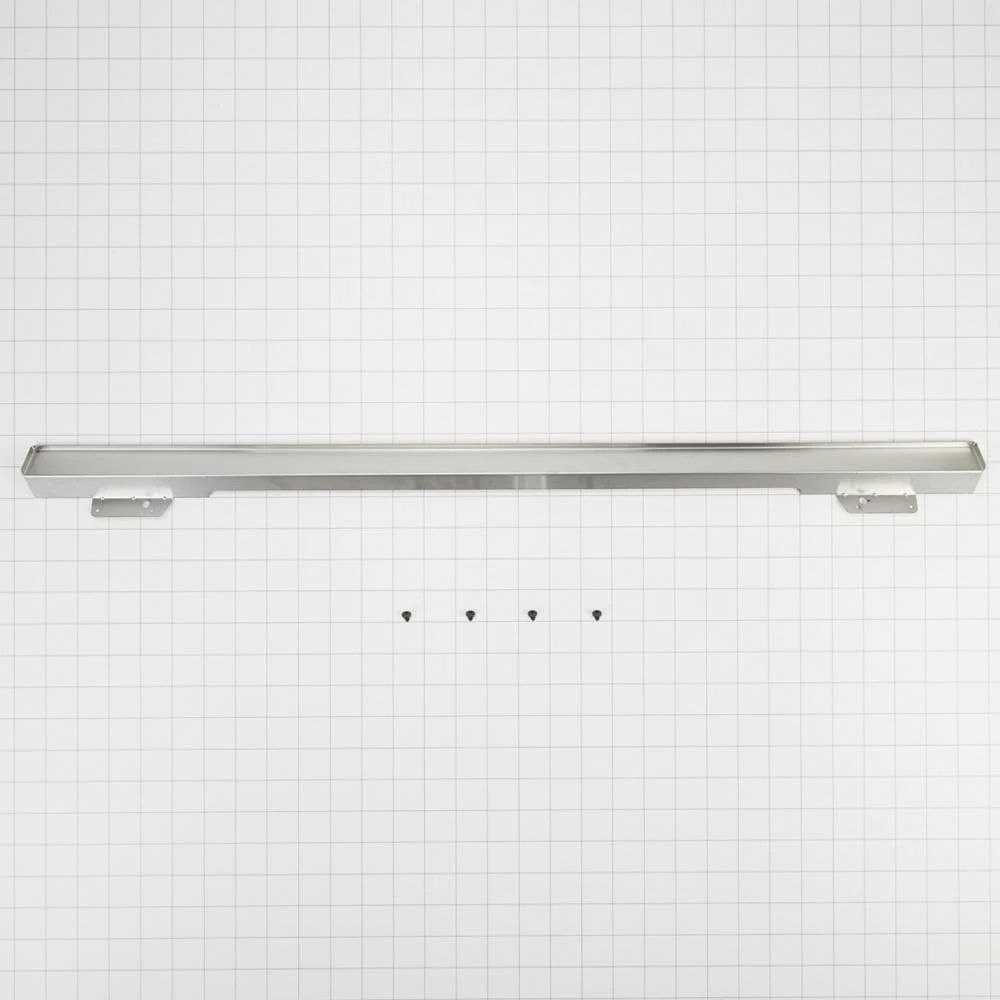 30" Warming Drawer Heat Deflector - Black/Stainless Steel