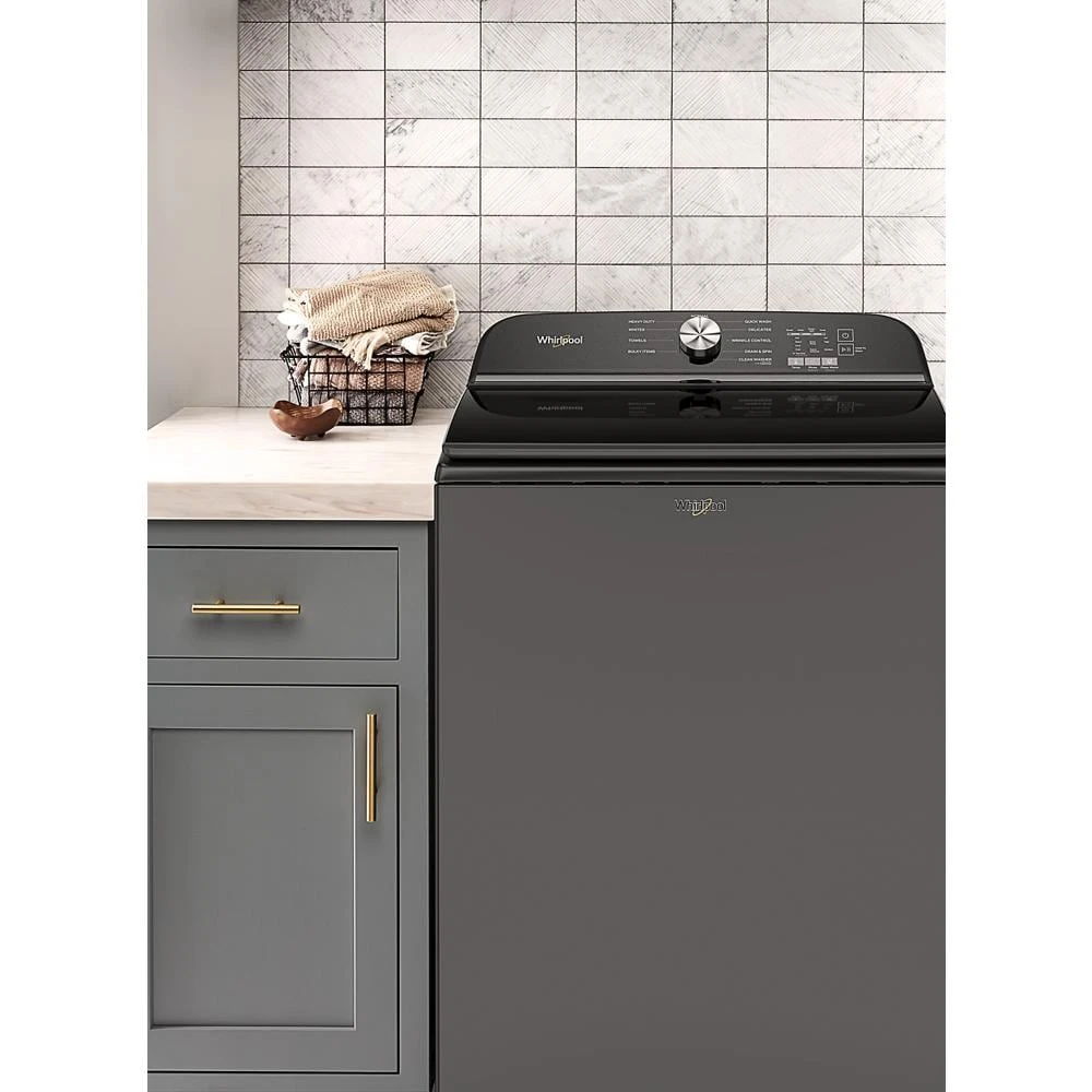 5.3 Cubic Feet Top Load Washer With Impeller - Volcano Black