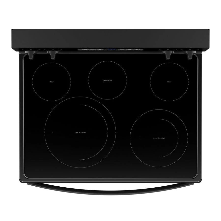 5.3 Cubic Feet Whirlpool Electric 5-in-1 Air Fry Oven - Black