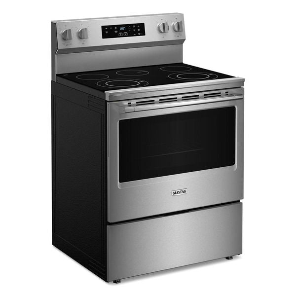 30" Wide Electric Range With Steam Clean - 5.3 Cu. Ft. - Stainless Steel