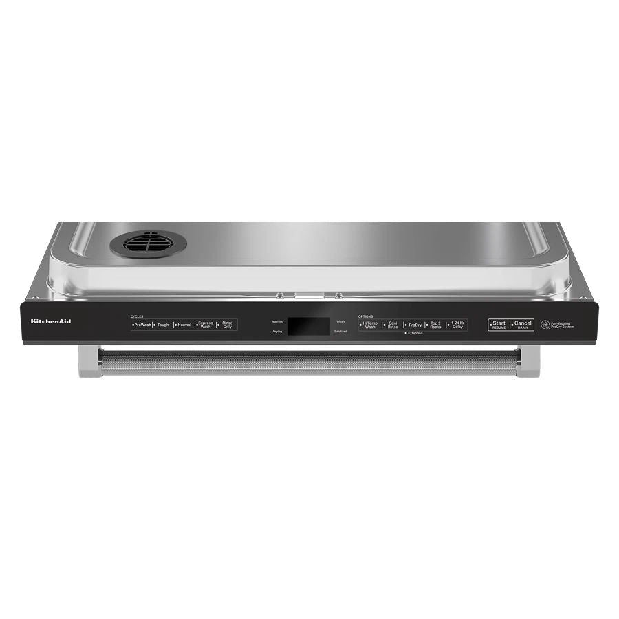 360° Max Jets Third Rack Dishwasher With Stainless Steel Third Rack Wash Jets, 44 dBA - Black Stainless Steel With PrintShield Finish