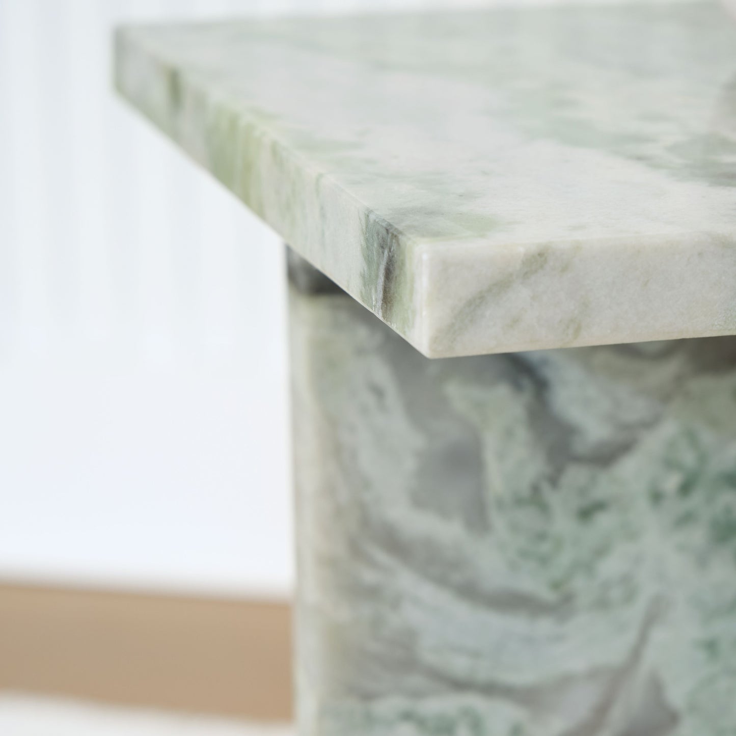 Deaconwell - Accent Table - White / Green