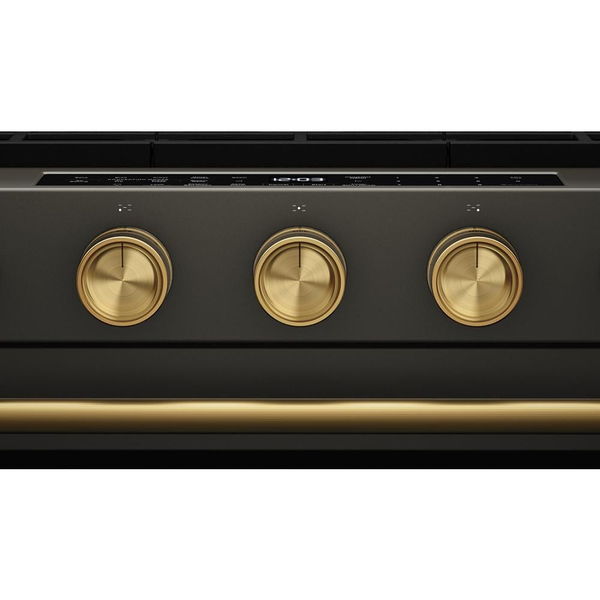 5.0 Cu. Ft. Smart Slide-In Gas Range With Convection Cooking Modes And 2-In-1 Burner - Black Ore