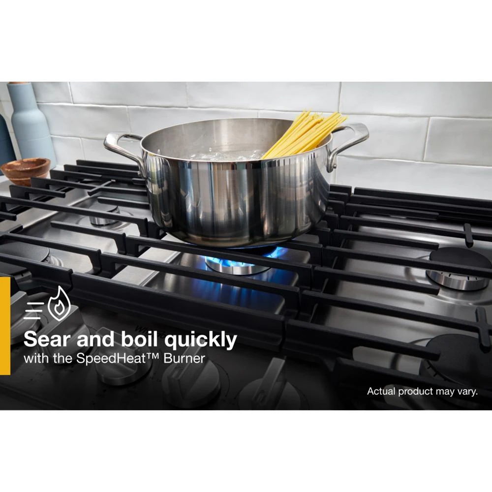 30" Gas Cooktop With Speedheat Burners - Stainless Steel