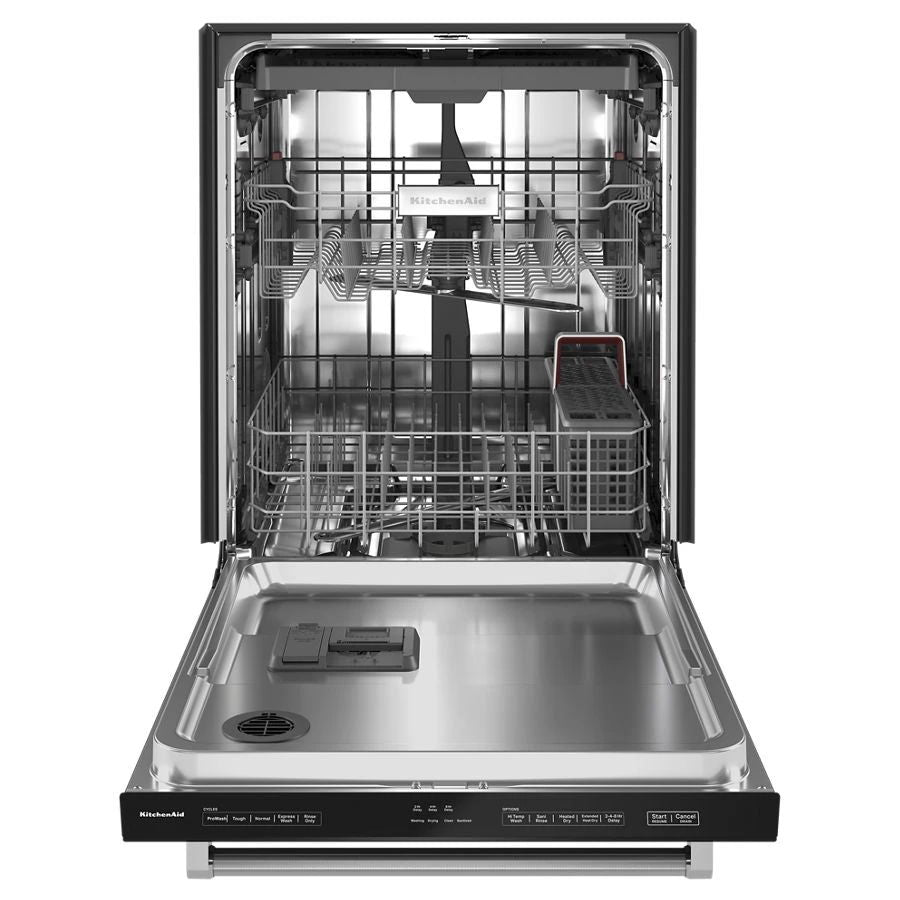 Third Level Utensil Rack Dishwasher With 30+ Total Wash Jets, 39 dBA, Triple Filtration System - Black