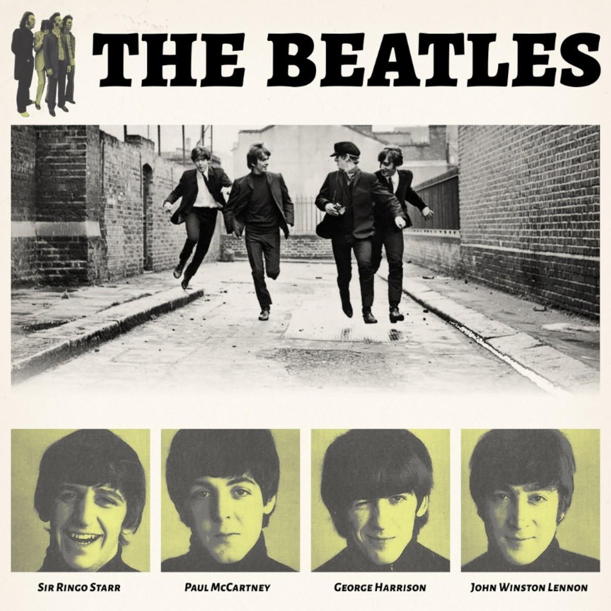 Four Figures Alley Stroll - 20" x 20" Framed Wall Art