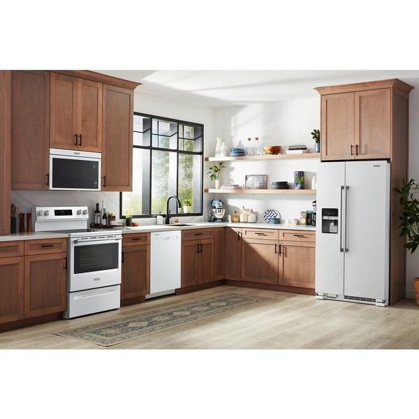30" Wide Electric Range With Steam Clean - 5.3 Cu. Ft. - White