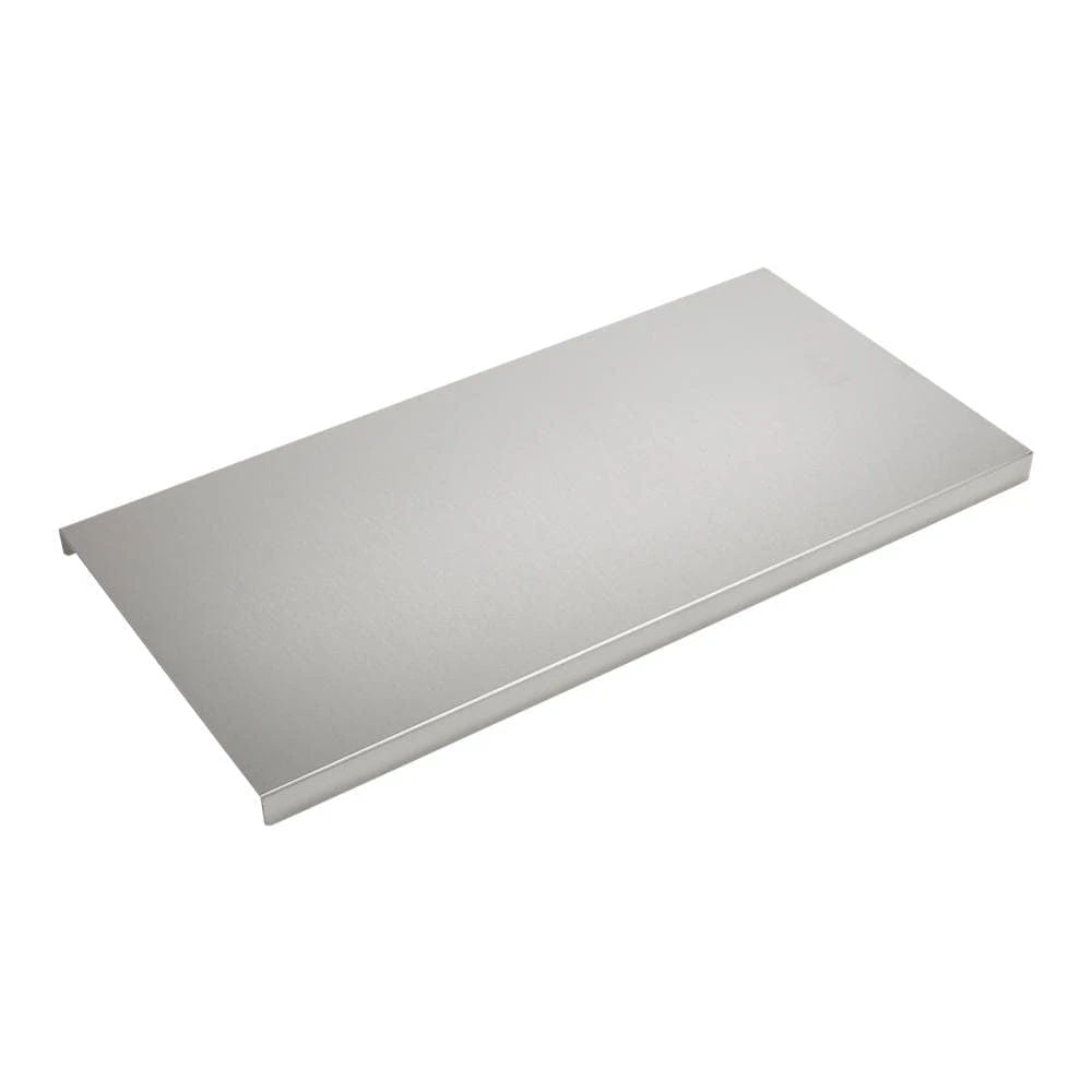 Jennair Range/Cooktop Griddle Grill Cover With Lip On One Side, For Gas/Dual Fuel Models Jdrp636,648,748, Jgrp636,648,748, Jgcp636,648 (1" H X 11 1/8" L X 22" D) - Stainless Steel