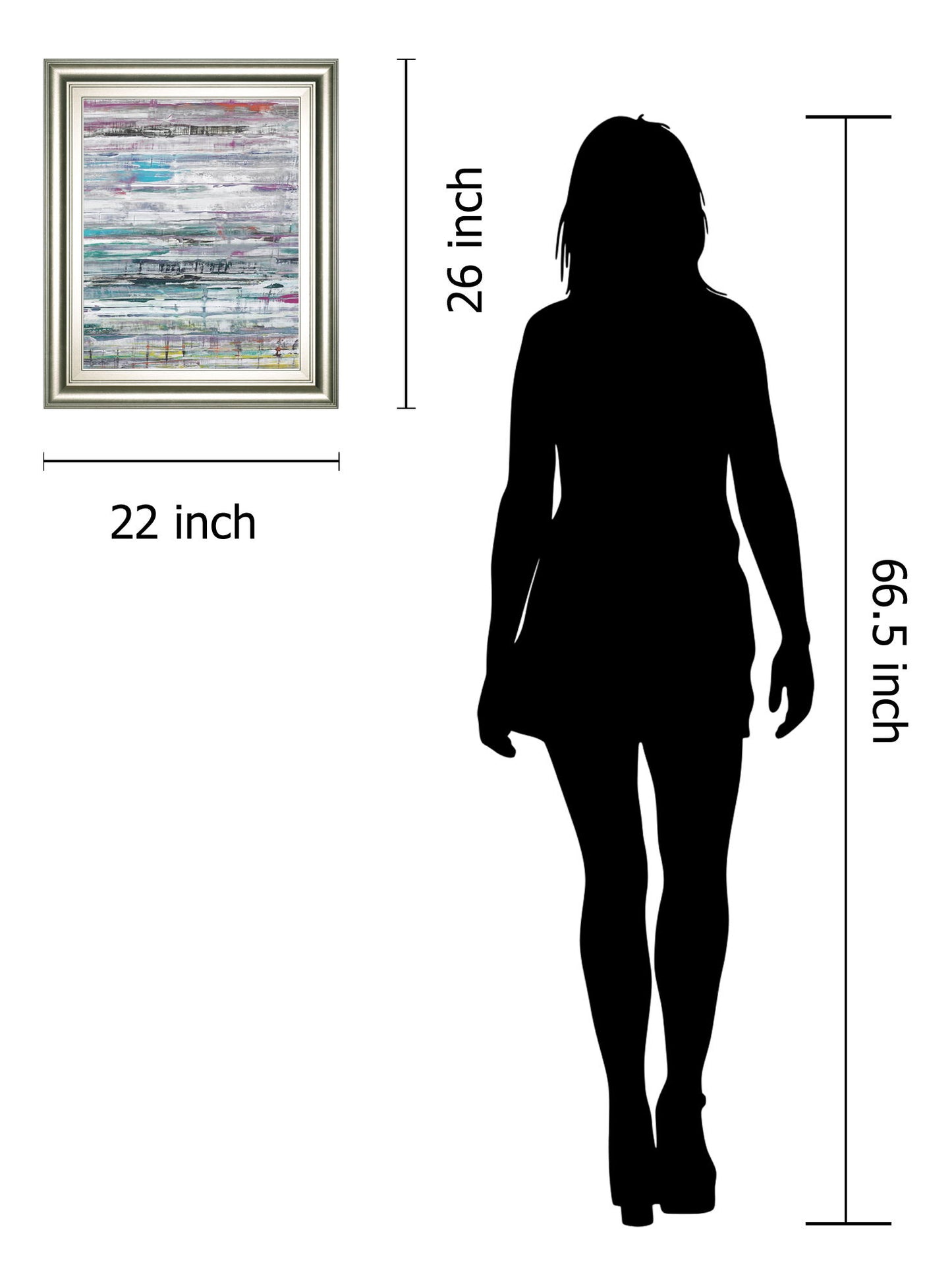 Land Drift By Hilario Gutierrez - Framed Print Wall Art - Gray