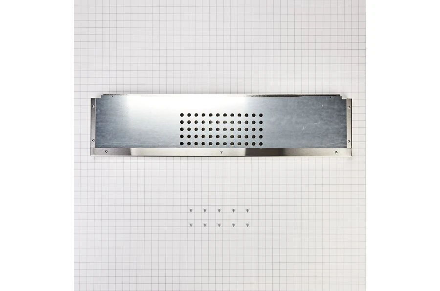 9" H Range Backsplash For 36" Range Or Cooktop - Stainless Steel