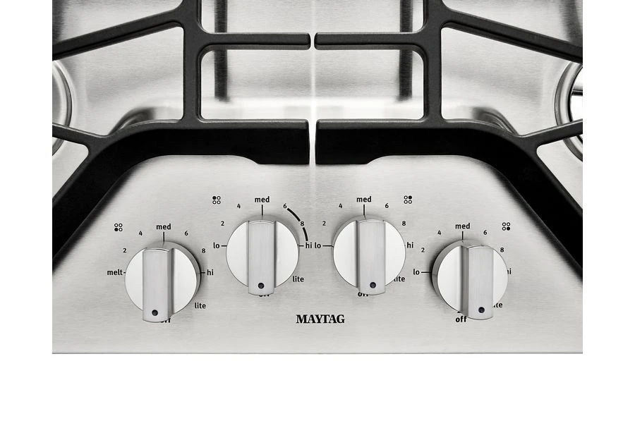 30" Wide Gas Cooktop With Power Burner