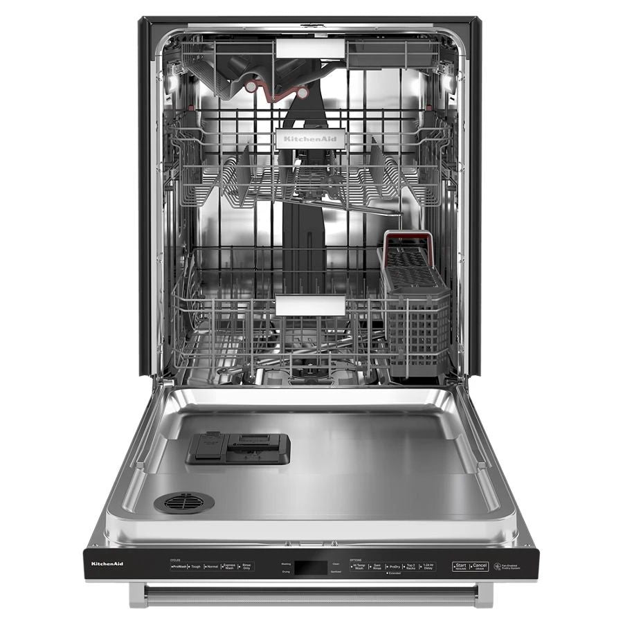360° Max Jets Third Rack Dishwasher With Stainless Steel Third Rack Wash Jets, 44 dBA - Stainless Steel With PrintShield Finish