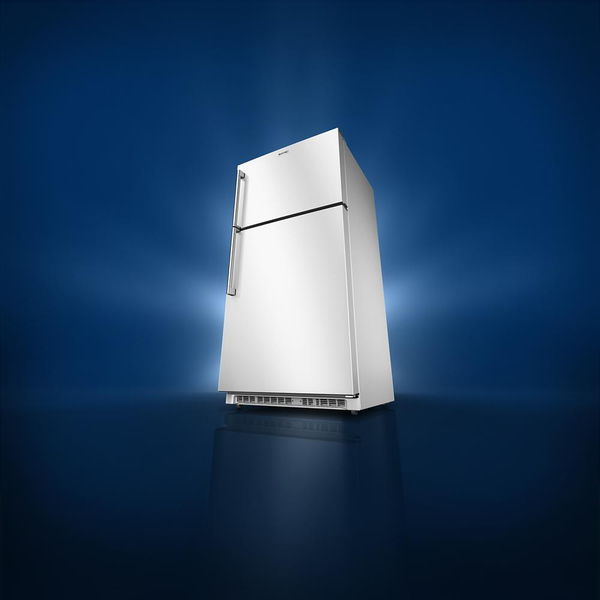 33" Wide Top-Freezer Refrigerator With Garage Mode, 21 Cu. Ft. - White