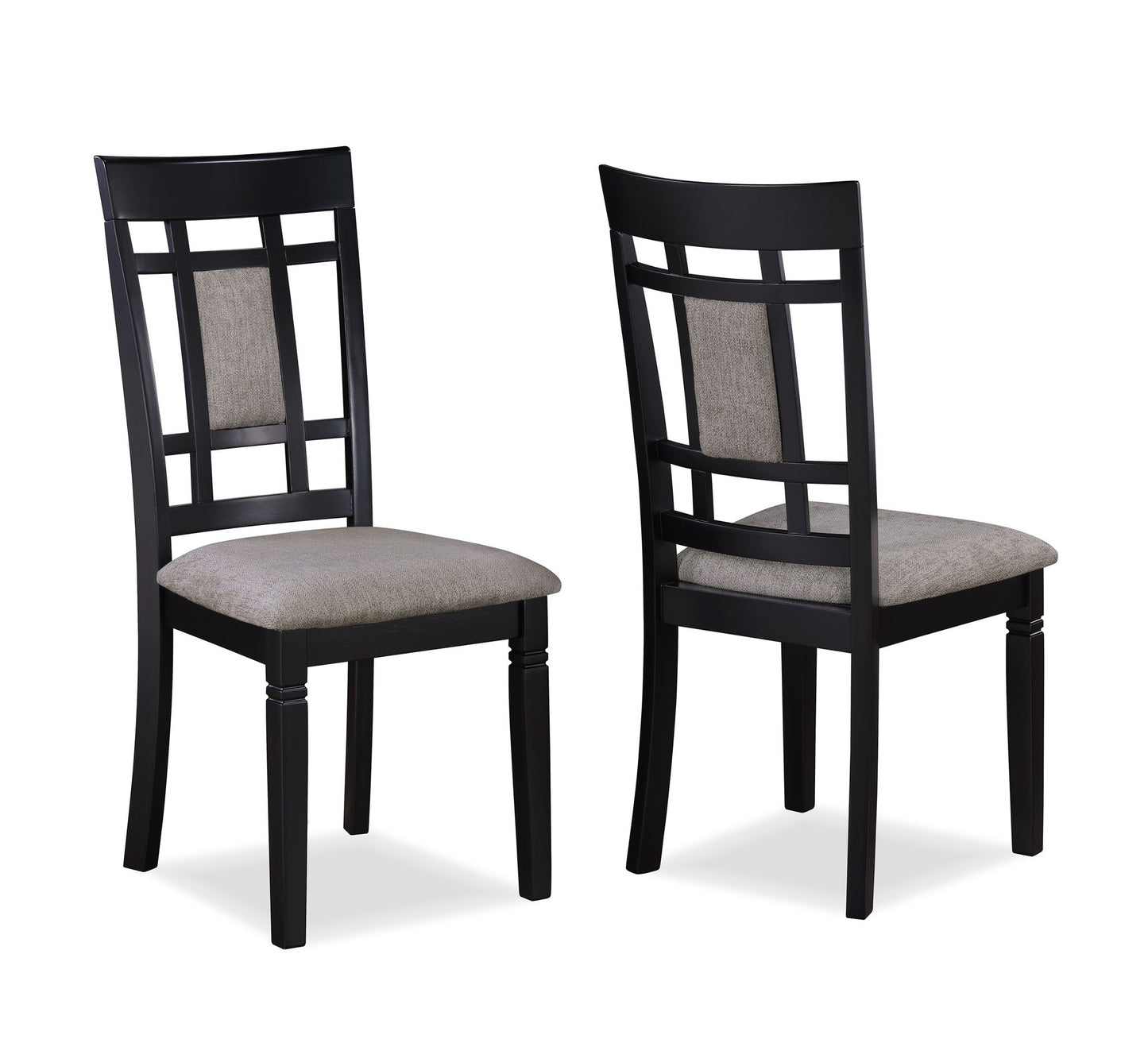 Paige - 6 Piece Dinette Set With Bench - Dark Brown