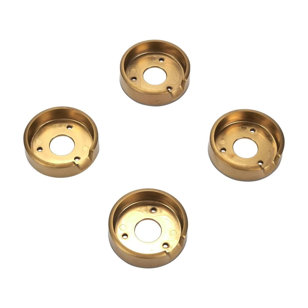 Jennair Bezel (Set Of 4) For Rise-Style Commercial Range And Rangetop Knobs - Brass
