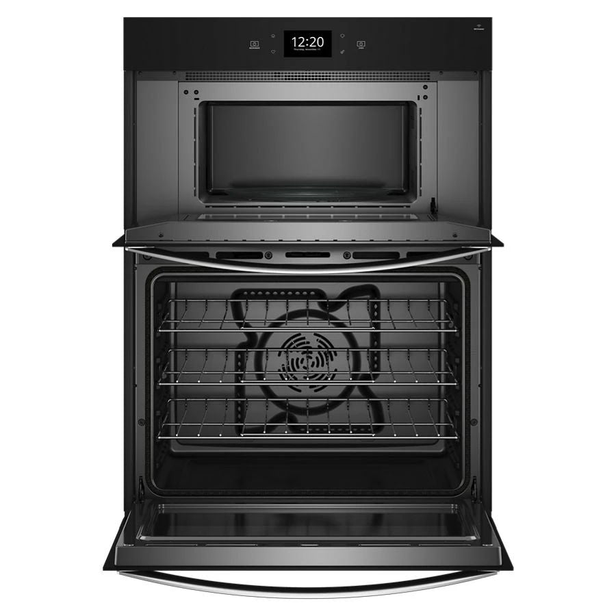 6.4 Cubic Feet Wall Oven Microwave Combo With Air Fry - Fingerprint Resistant Stainless Steel