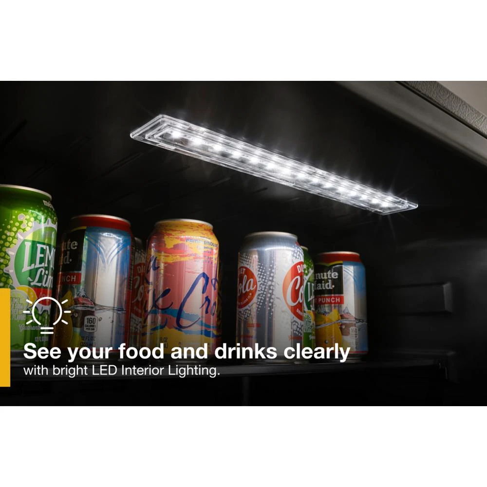 24" Wide Undercounter Refrigerator With Towel Bar Handle - 5.1 Cubic Feet