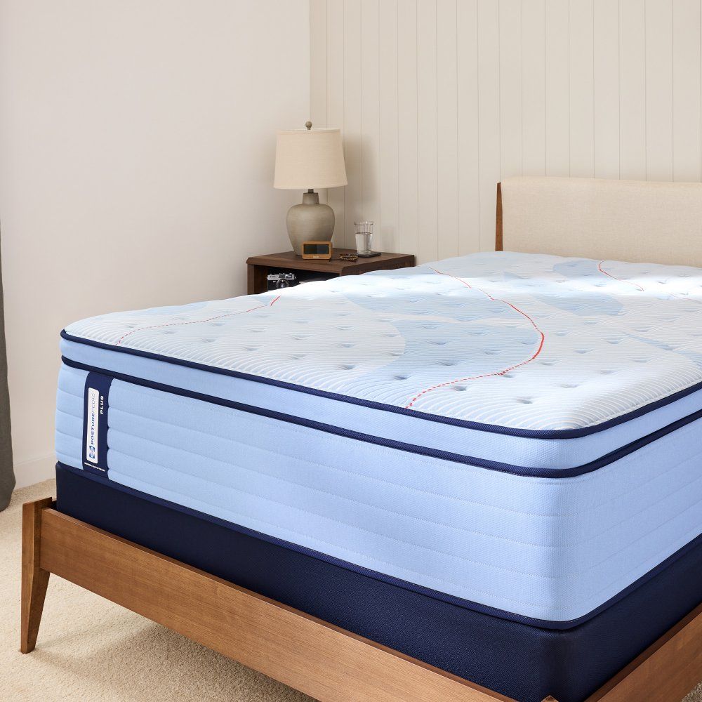 Posturepedic Plus - Paterson II Euro Pillow Top Soft Mattress