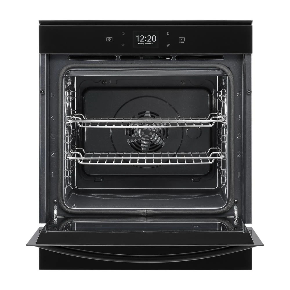 2.9 Cubic Feet 24" Convection Wall Oven - Black
