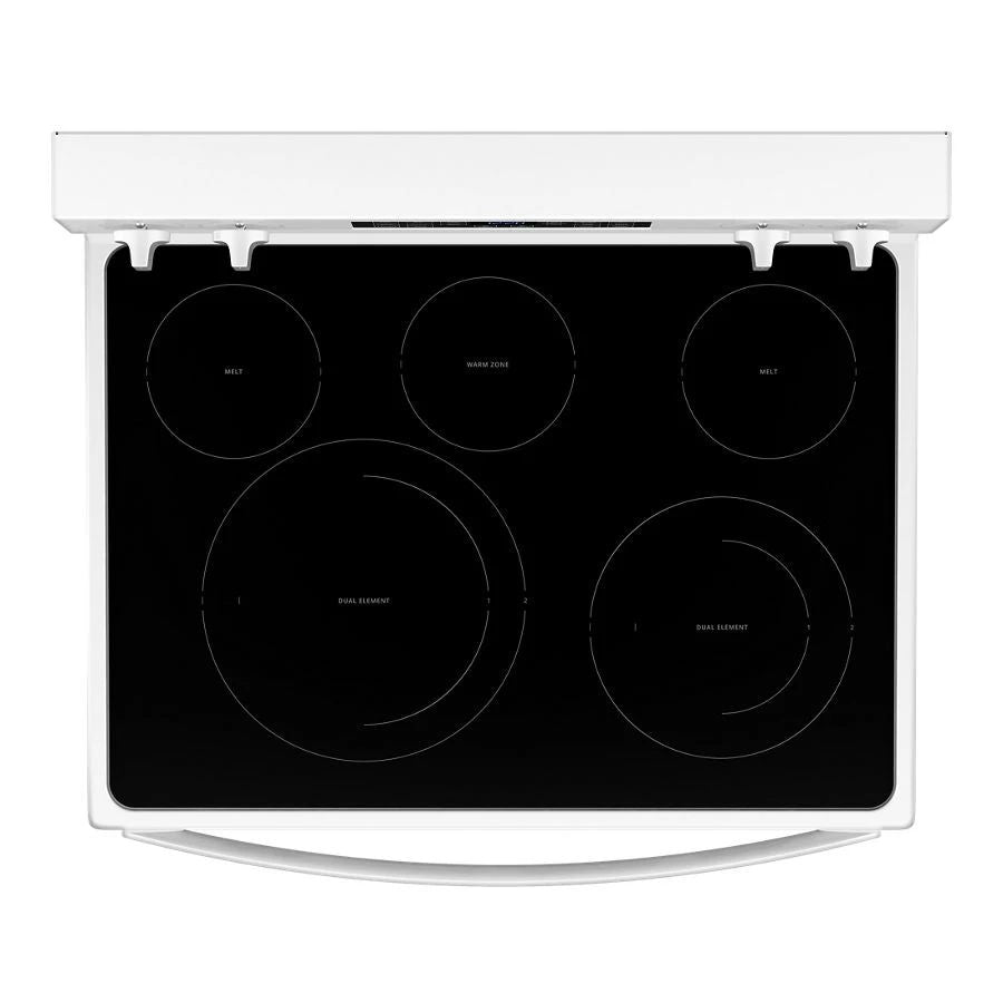 5.3 Cubic Feet Whirlpool Electric 5-in-1 Air Fry Oven - White