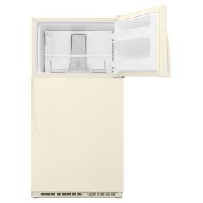 33" Wide Top Freezer Refrigerator, 20 Cubic Feet - Beige