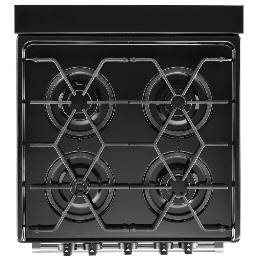 24" Freestanding Gas Range With Sealed Burners