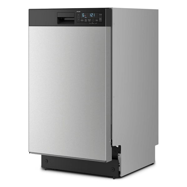 18" Stainless Steel Dishwasher With Half Load Cycle And Triple Spray Arms - 48 dBA