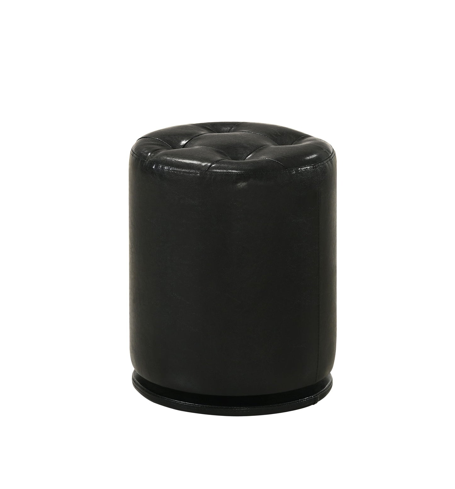 Morgan - Round Swivel Stool - Black
