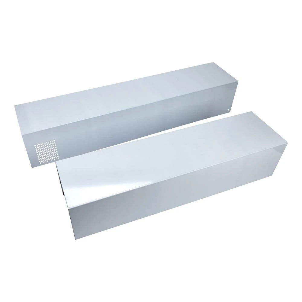 Wall Hood Chimney Extension Kit, For Ceilings 9'-12' High - Stainless Steel