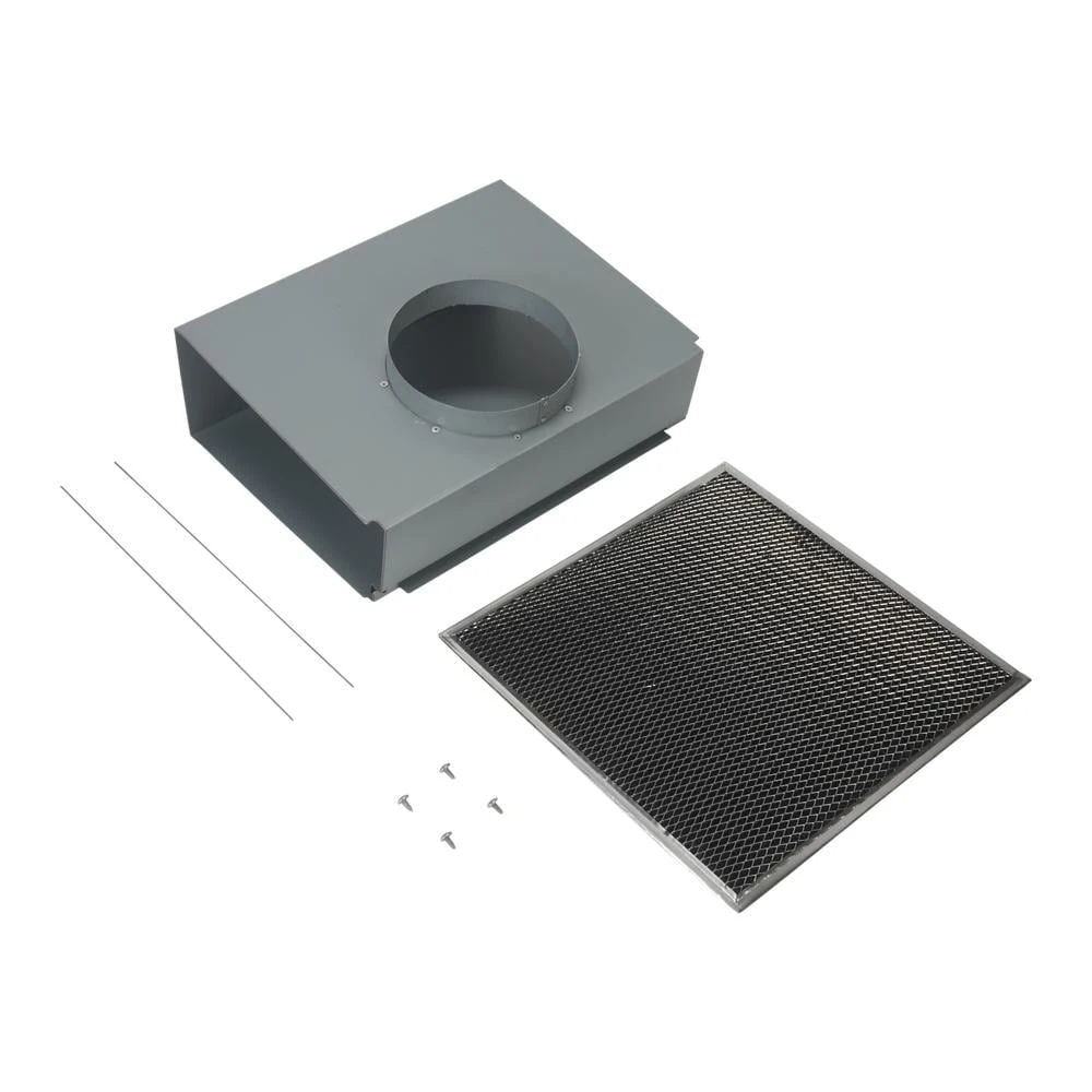 Range Hood Recirculation Filter Kit - Converts From Exterior Venting To Recirculating For Models Wvw51Uc0Ls And Wvw51Uc6Ls - Stainless Steel