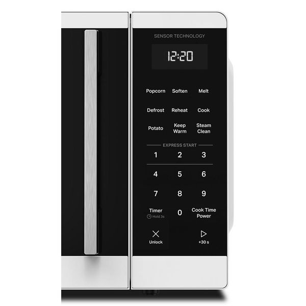 1.1 Cu. Ft. Countertop Microwave With Sensor Cooking, 1000 Watt - White