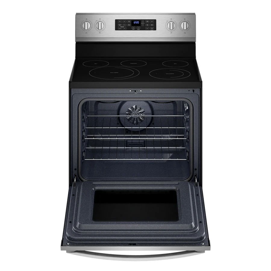 5.3 Cubic Feet Whirlpool Electric 5-in-1 Air Fry Oven - Fingerprint Resistant Stainless Steel