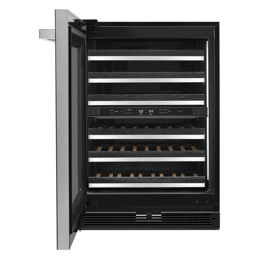 Noir 24" Built-In Undercounter Wine Cellar - Left Swing