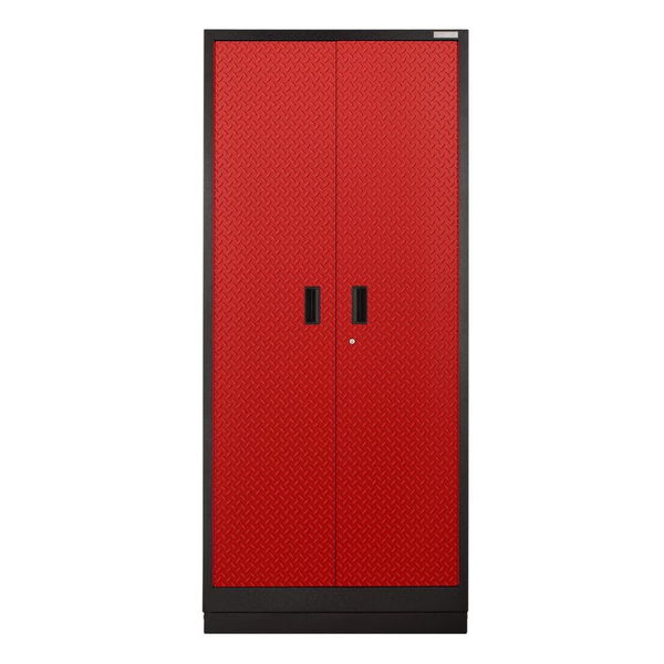 Premier Pre-Assembled 84" Tall Cabinet - Red Tread