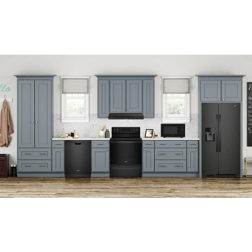33" Wide Side-By-Side Refrigerator, 21 Cubic Feet