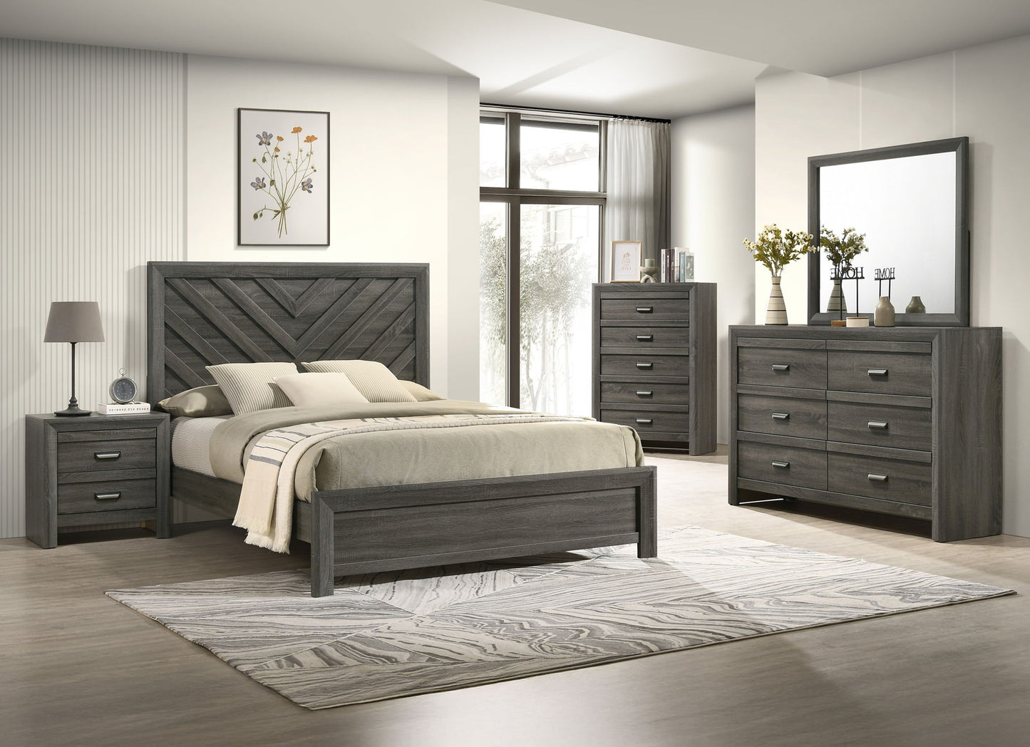 Valor - Dresser - Gray