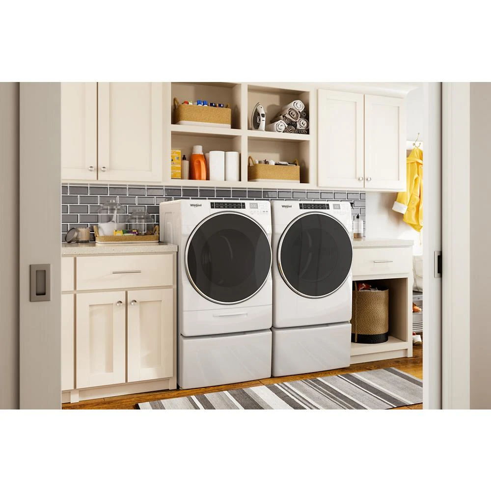 5.0 Cubic Feet Front Load Washer With Load & Go XL Dispenser - White
