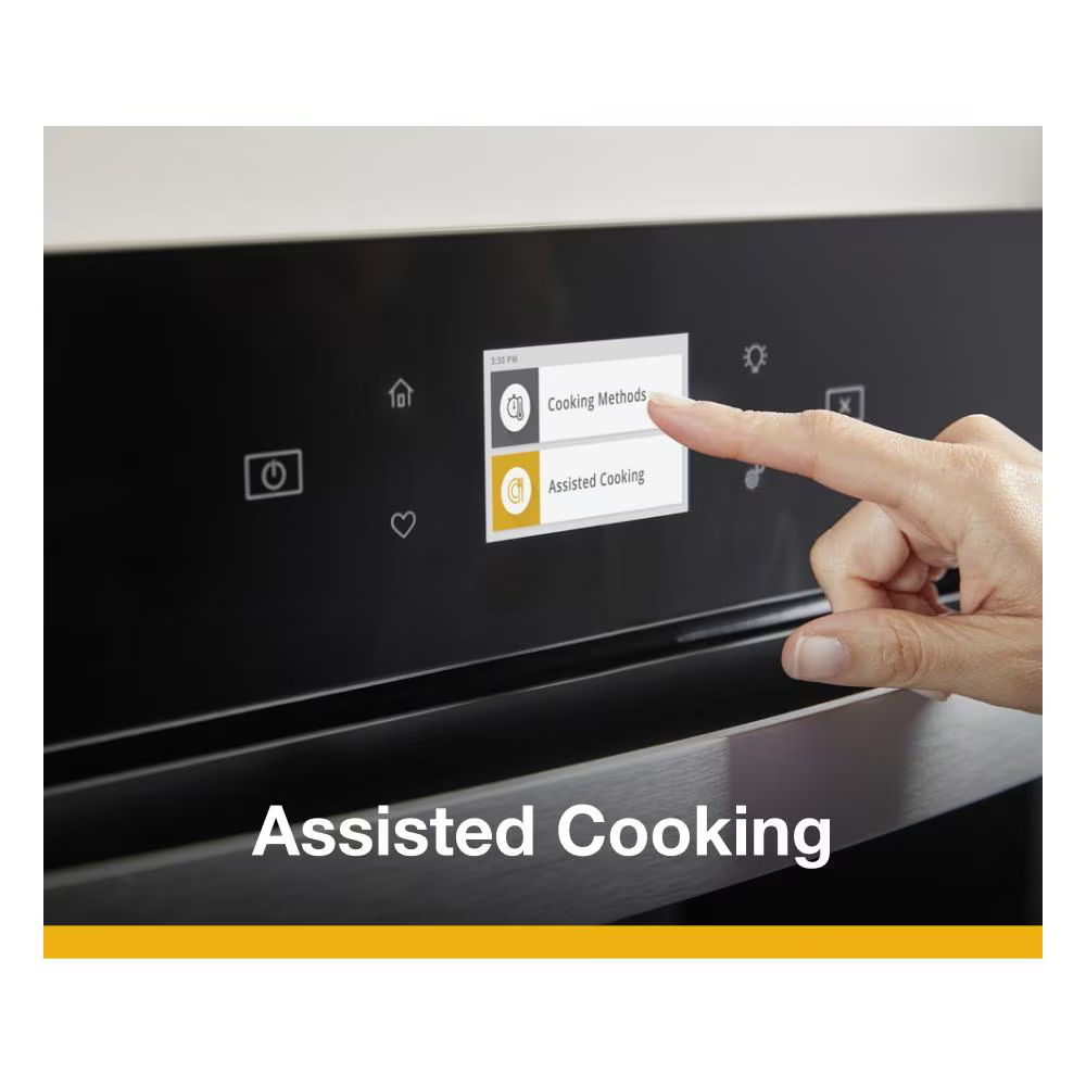 8.6 Total Cubic Feet Double Wall Oven With Air Fry When Connected - Fingerprint Resistant Stainless Steel