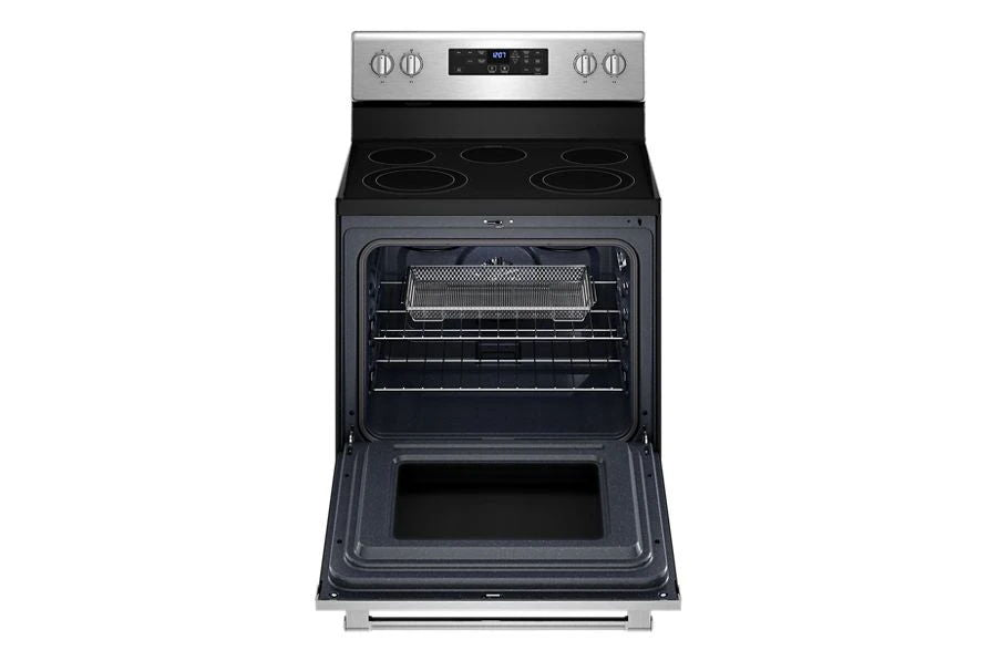 Electric Range With Air Fryer And Basket - 5.3 Cubic Feet