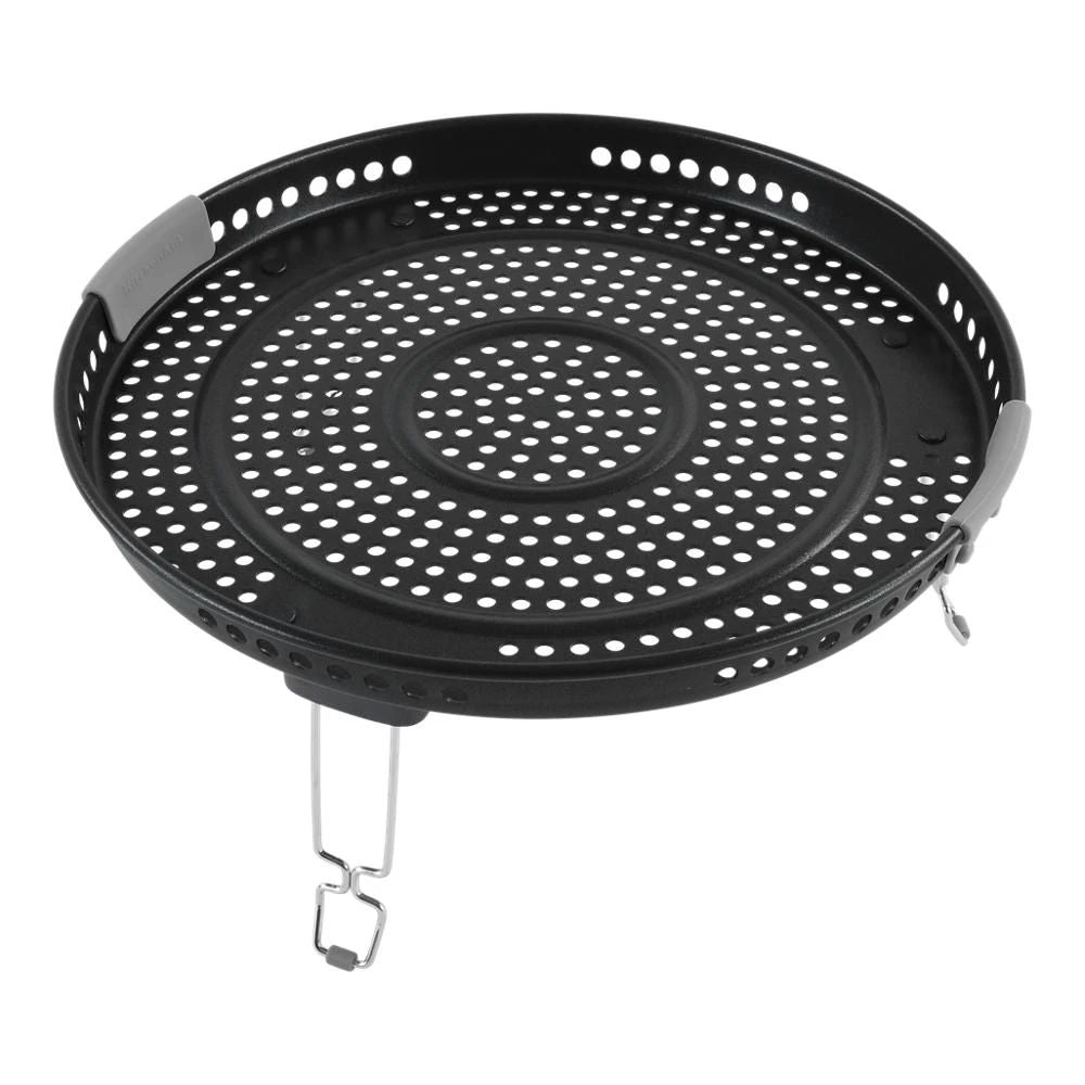 Kitchenaid Microwave Air Fry Basket, For Model Kmhc319Kl (13.4" D X 5.6" H) - Stainless Steel