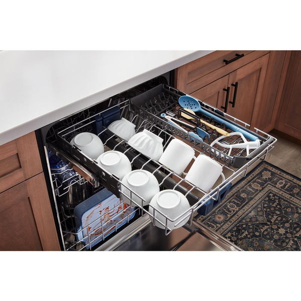24" Top Control Dishwasher With Powerblast Cycle And Powerdry - White
