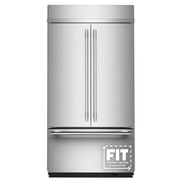 24.2 Cu. Ft. 42" Built-In French Door Bottom Mount Refrigerator With Platinum Interior