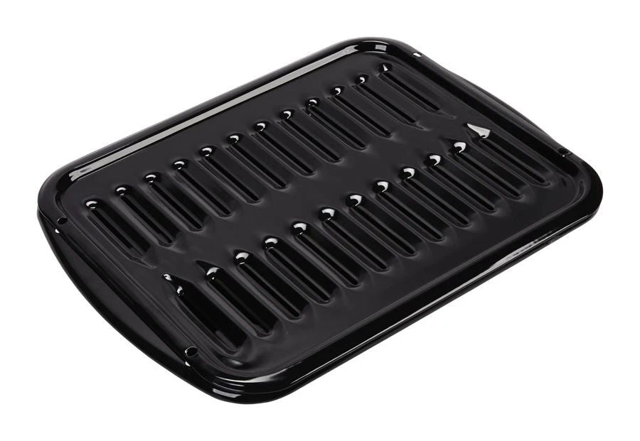 Premium Broiler Pan And Roasting Rack - Black