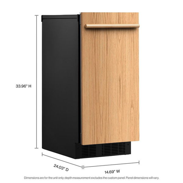 15'' Panel-Ready Automatic Ice Maker