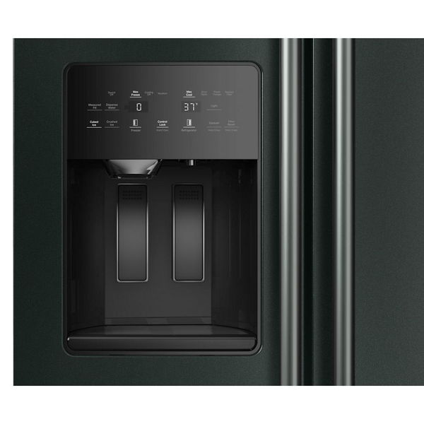 20.8 Cu. Ft. Counter-Depth Side-By-Side Refrigerator With Exterior Ice And Water Dispenser In Juniper